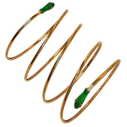 "SCHLANGEN ARMBAND" – Vorderansicht