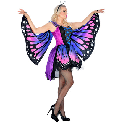 "SCHMETTERLING" (Kleid mit Tutu, Flügel, Antennen) – Ansicht 3