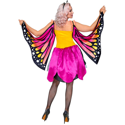 "SCHMETTERLING" (Kleid mit Tutu, Flügel, Antennen) – Ansicht 3