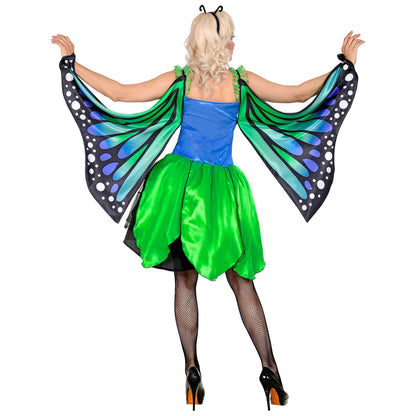 "SCHMETTERLING" (Kleid mit Tutu, Flügel, Antennen) – Ansicht 3