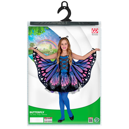 "SCHMETTERLING" (Kleid mit Tutu, Flügel, Antennen) – Ansicht 4