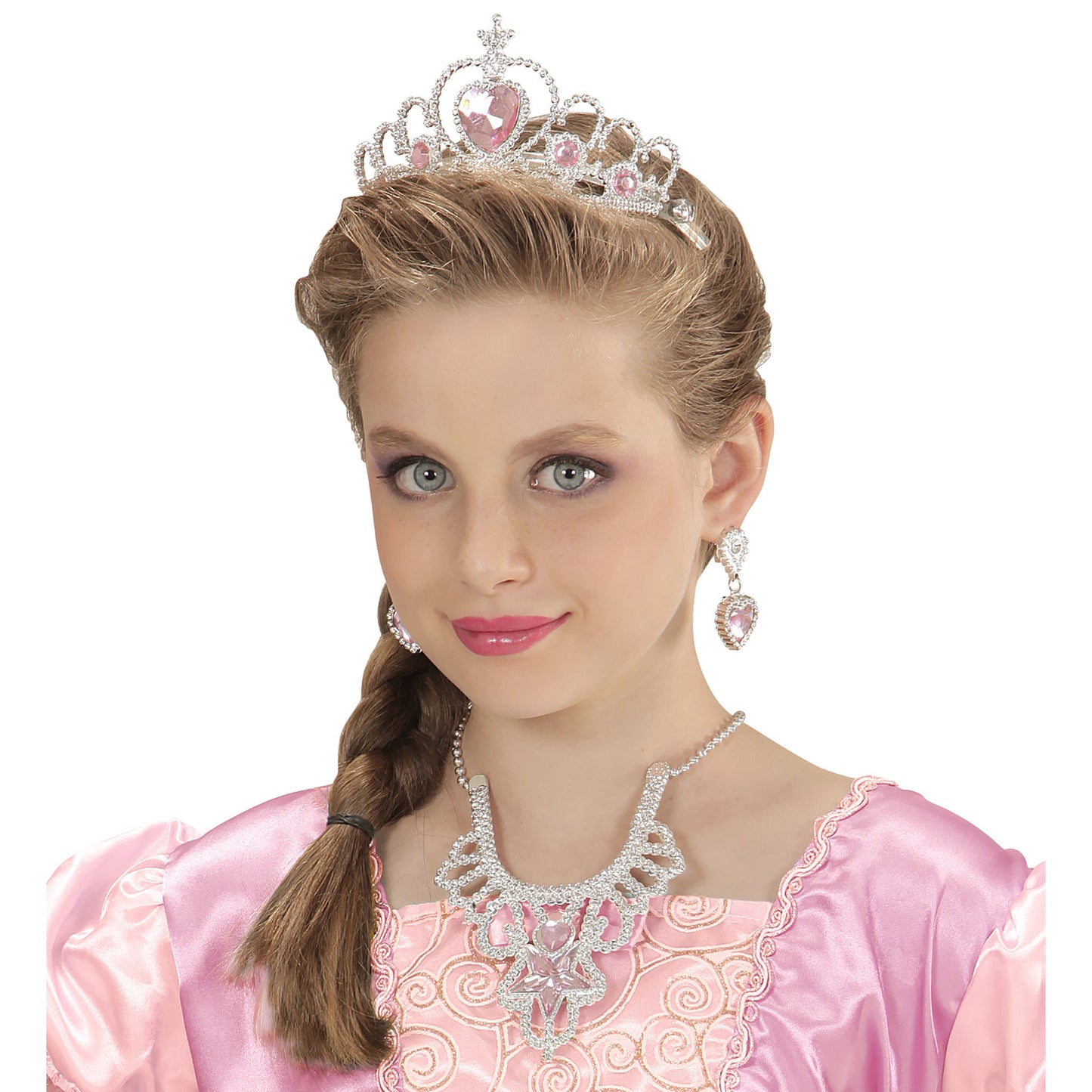 "SCHMUCKSET PRINZESSIN" (Tiara, Halskette, Ohrringe) – Ansicht 3