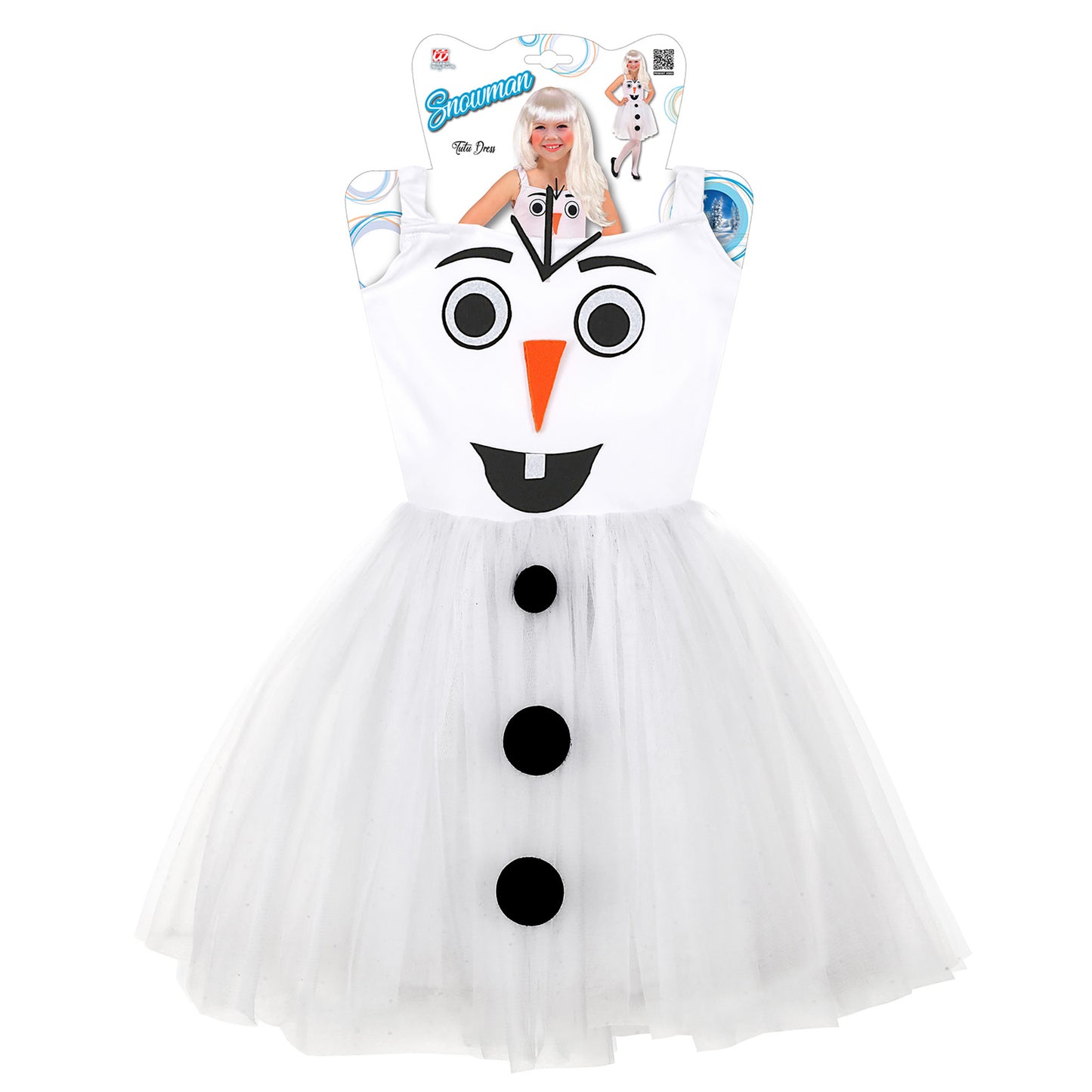 SCHNEEMANN (Kleid mit Tutu) – Detailansicht