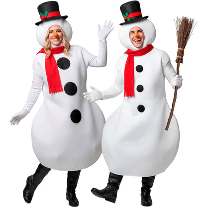 "SCHNEEMANN" (Kostüm, Nase) – Vorderansicht