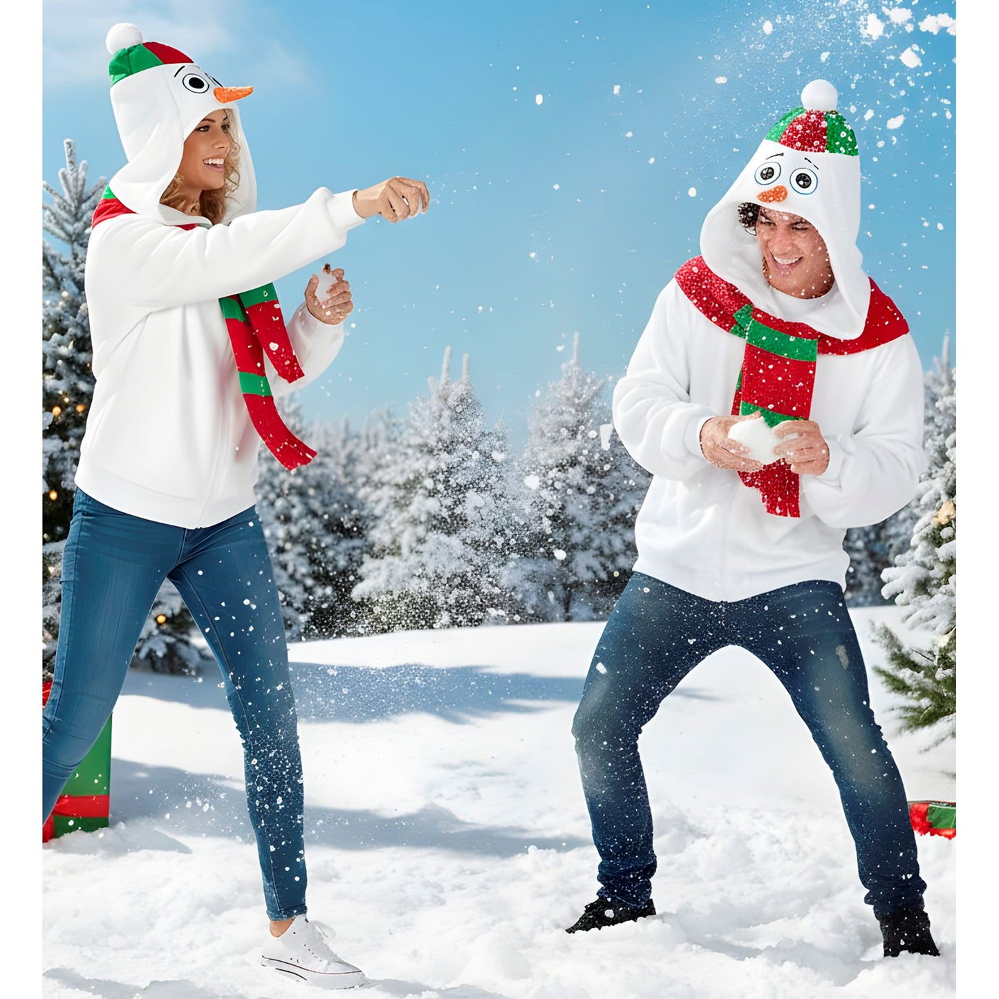 "SCHNEEMANN" (Strickjacke mit Kapuze) – Ansicht 5