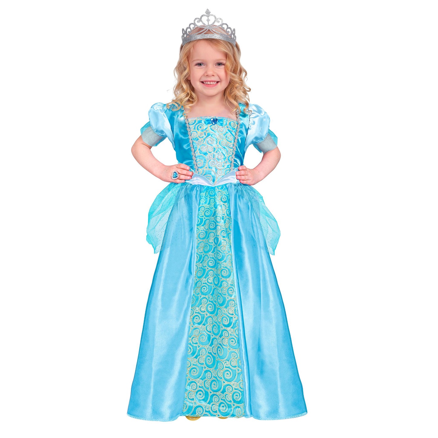 "SCHNEEPRINZESSIN" (Kleid, Tiara) – Ansicht 3