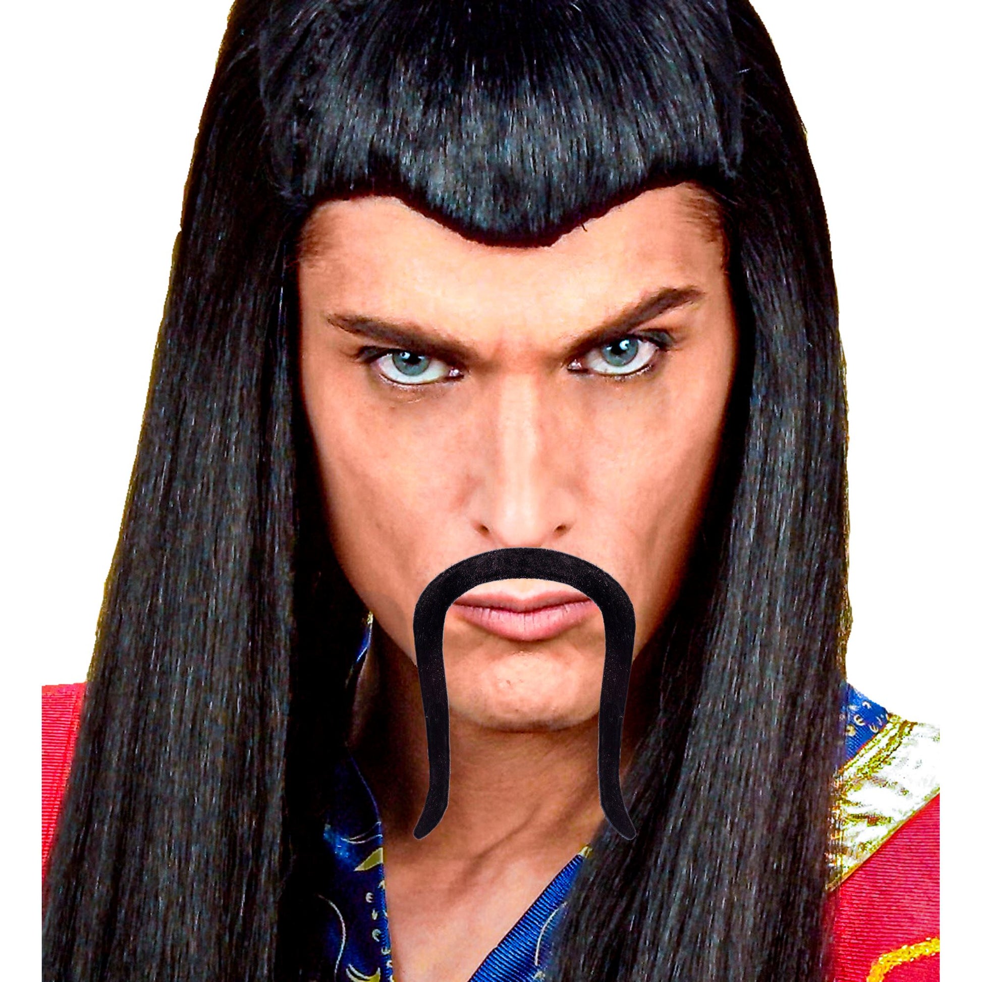 "SCHNURRBART CHINESE" klebend - schwarz – Ansicht 3