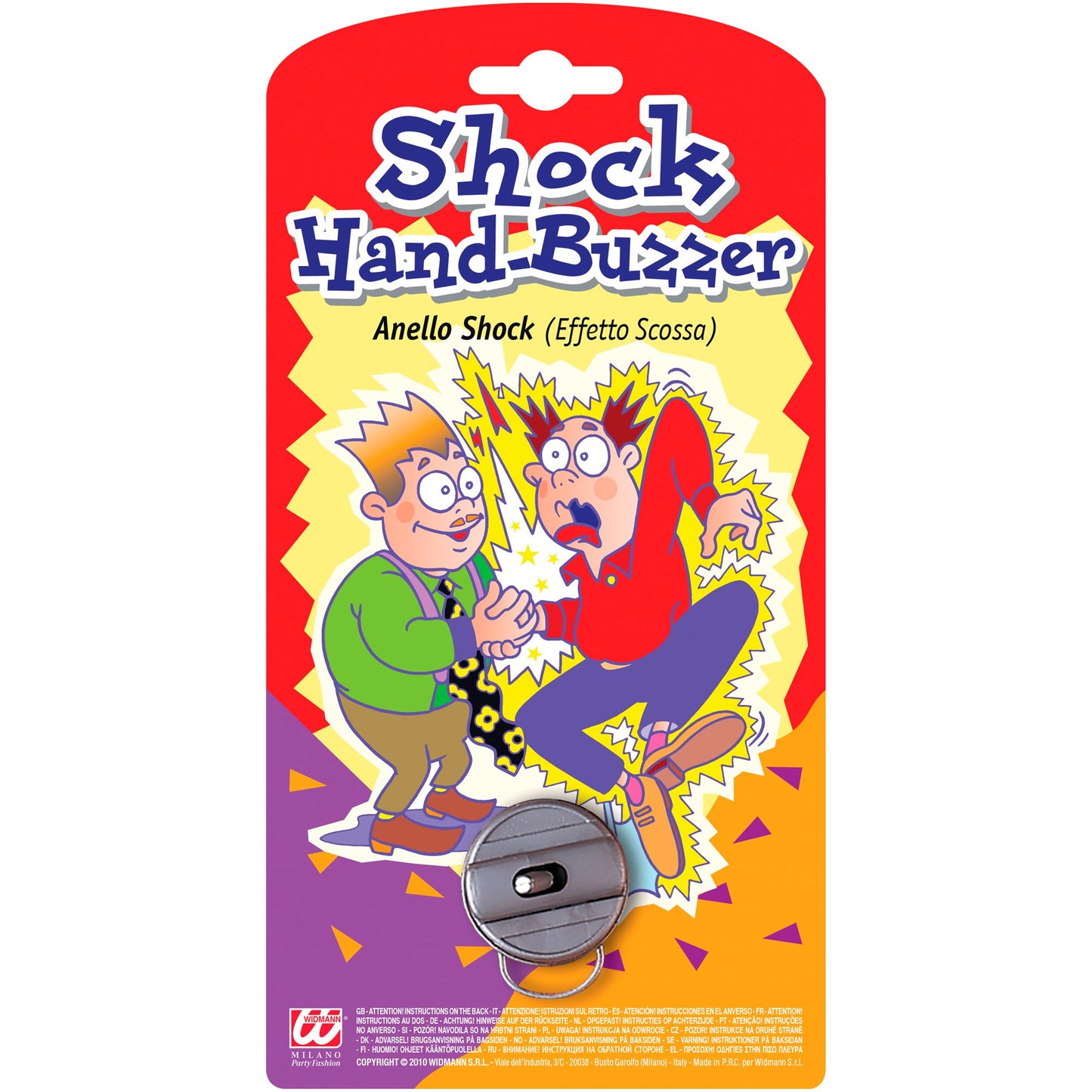 "SCHOCK RING" (Schlag-Effekt) – Vorderansicht