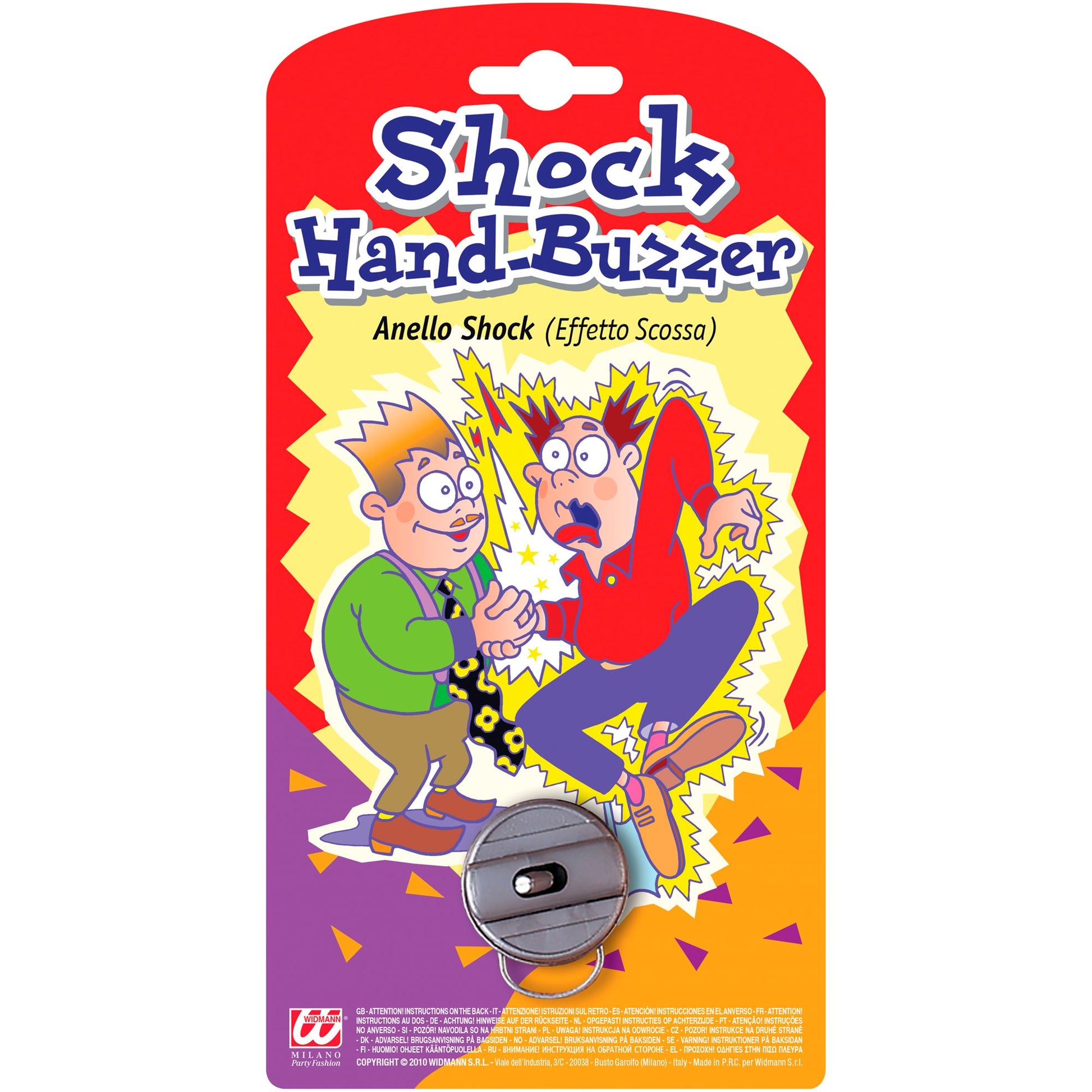 "SCHOCK RING" (Schlag-Effekt) – Vorderansicht