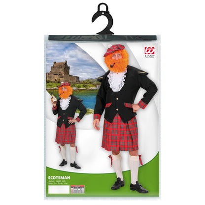 "SCHOTTISCHER MANN" (Jacke, Jabot,Kilt, Schleifen für Strümpfe, Hut) – Ansicht 3