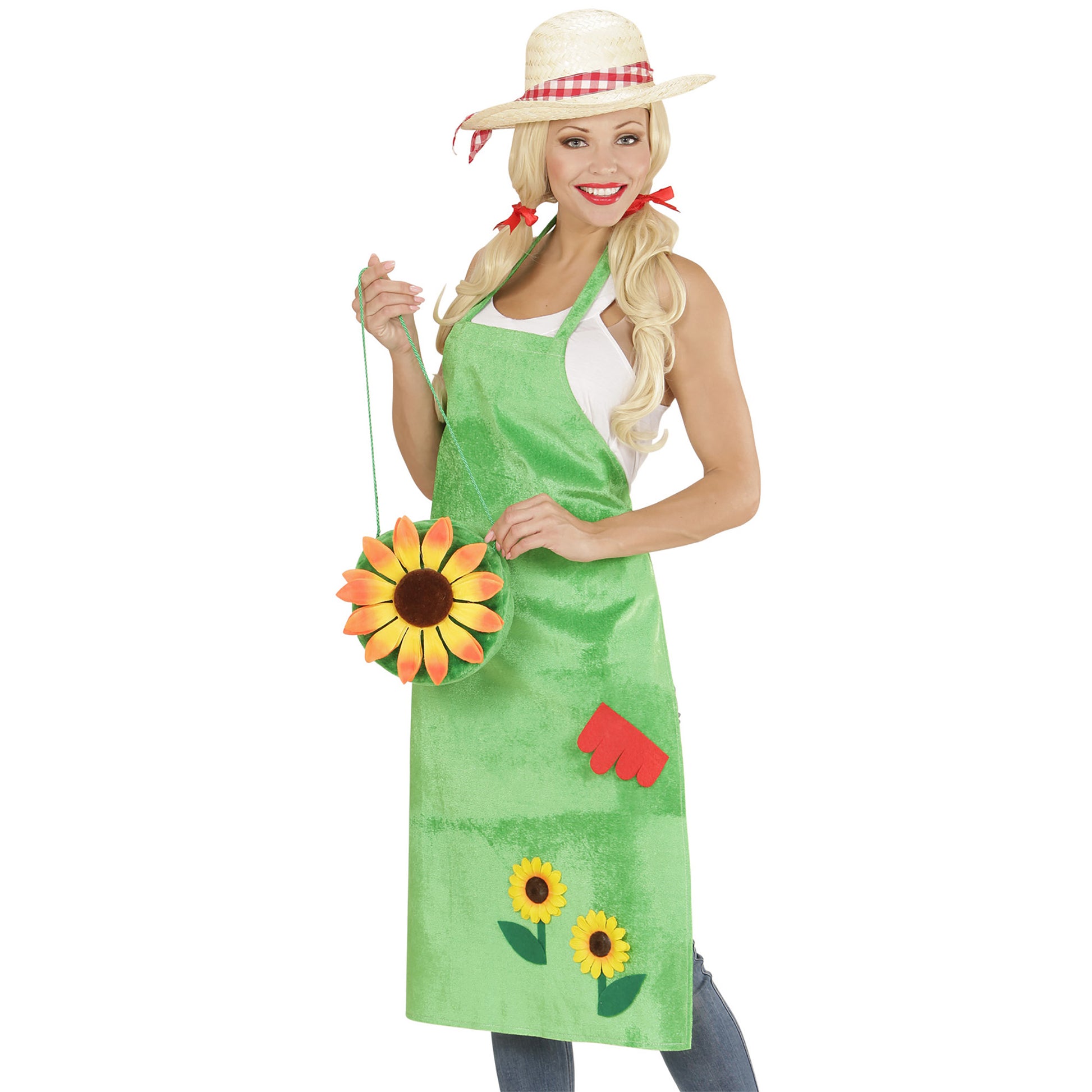 "SCHÜRZE GARTEN MIT SONNENBLUMEN" – Detailansicht