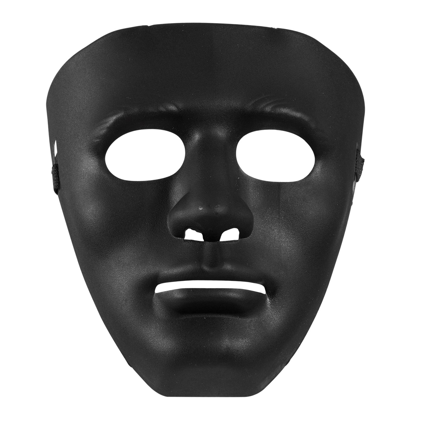 "SCHWARZE ANONYMOUSMASKE" – Vorderansicht