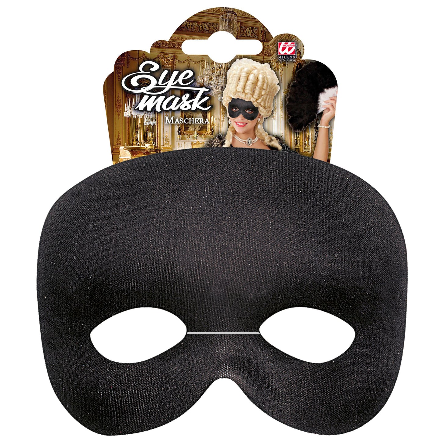 "SCHWARZE AUGENMASKE PHANTOM" – Detailansicht