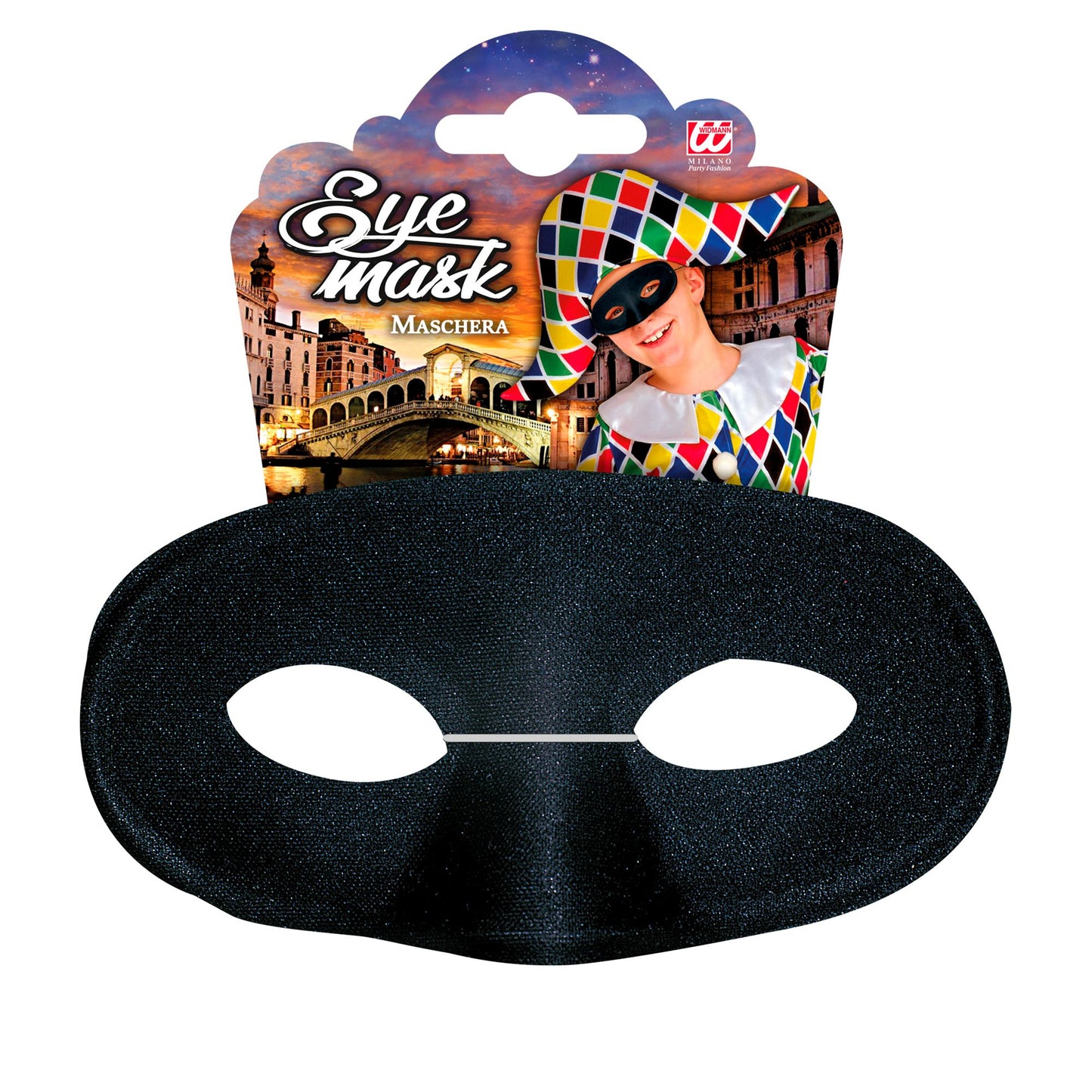 "SCHWARZE AUGENMASKE" – Detailansicht