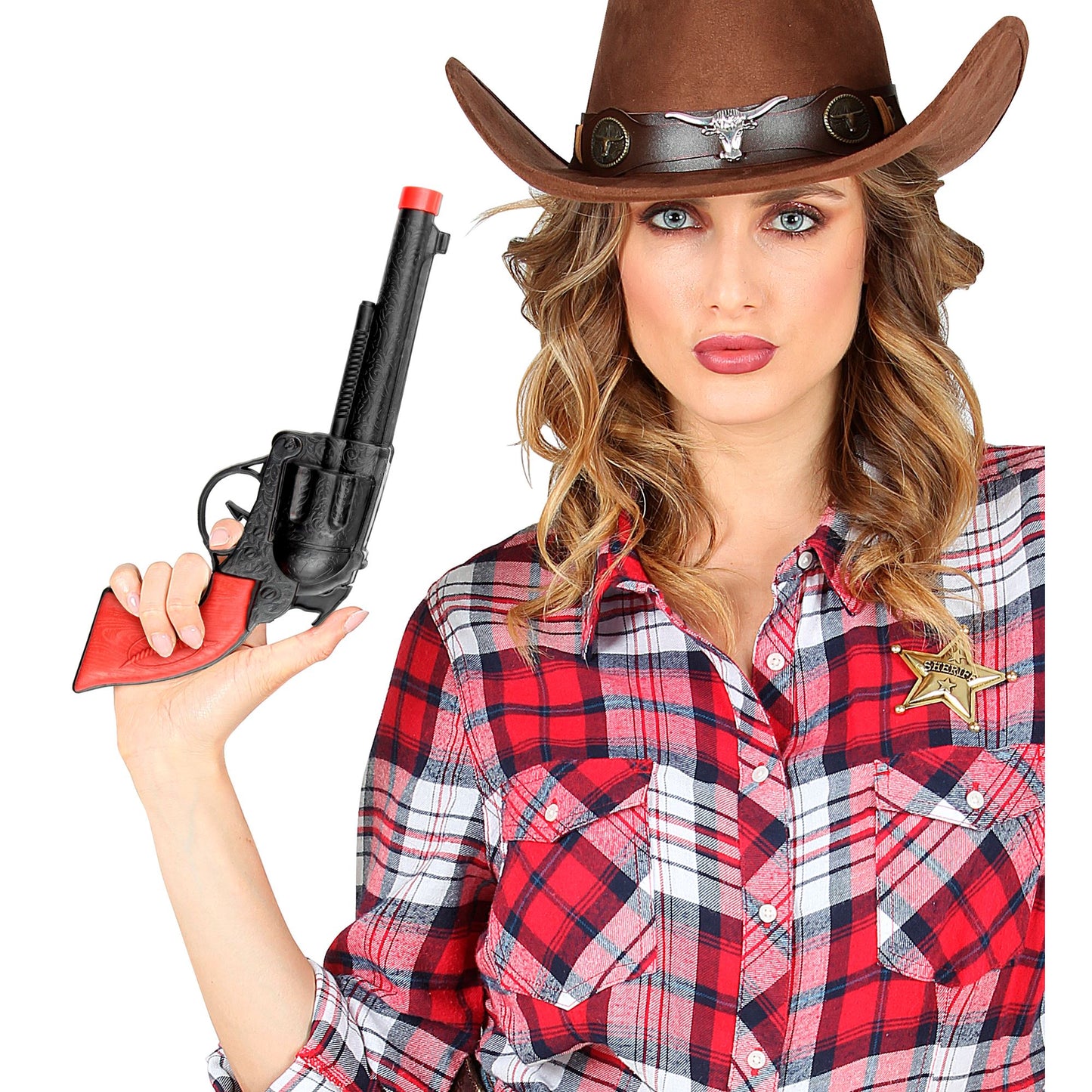"SCHWARZE COWBOYPISTOLE" 23 cm – Ansicht 4