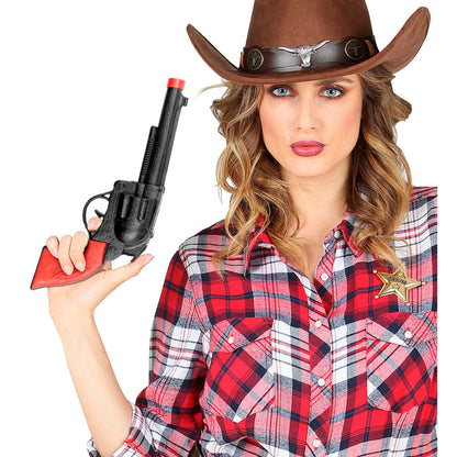 "SCHWARZE COWBOYPISTOLE" 23 cm – Ansicht 4