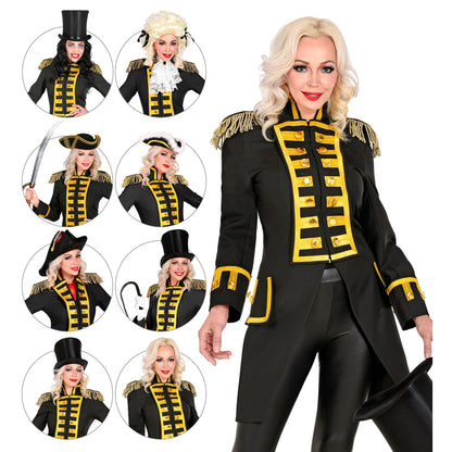 "SCHWARZE GARDEUNIFORM / PARADEFRACK" für Damen – Ansicht 5