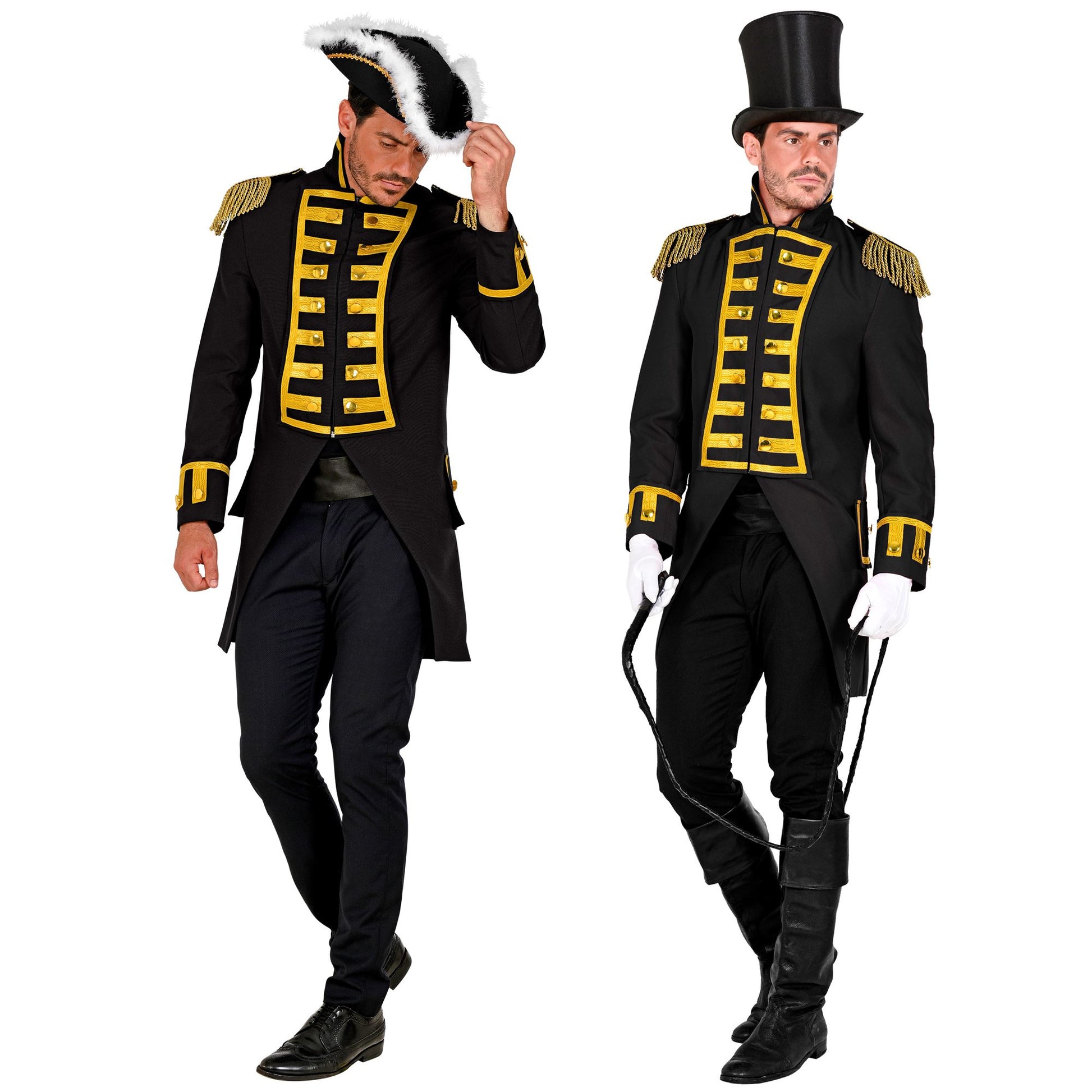 "SCHWARZE GARDEUNIFORM / PARADEFRACK" für Herren – Ansicht 4