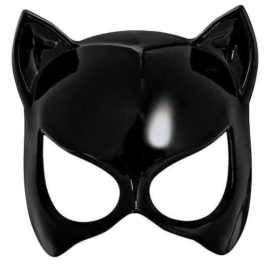 "SCHWARZE KATZENMASKE" – Vorderansicht