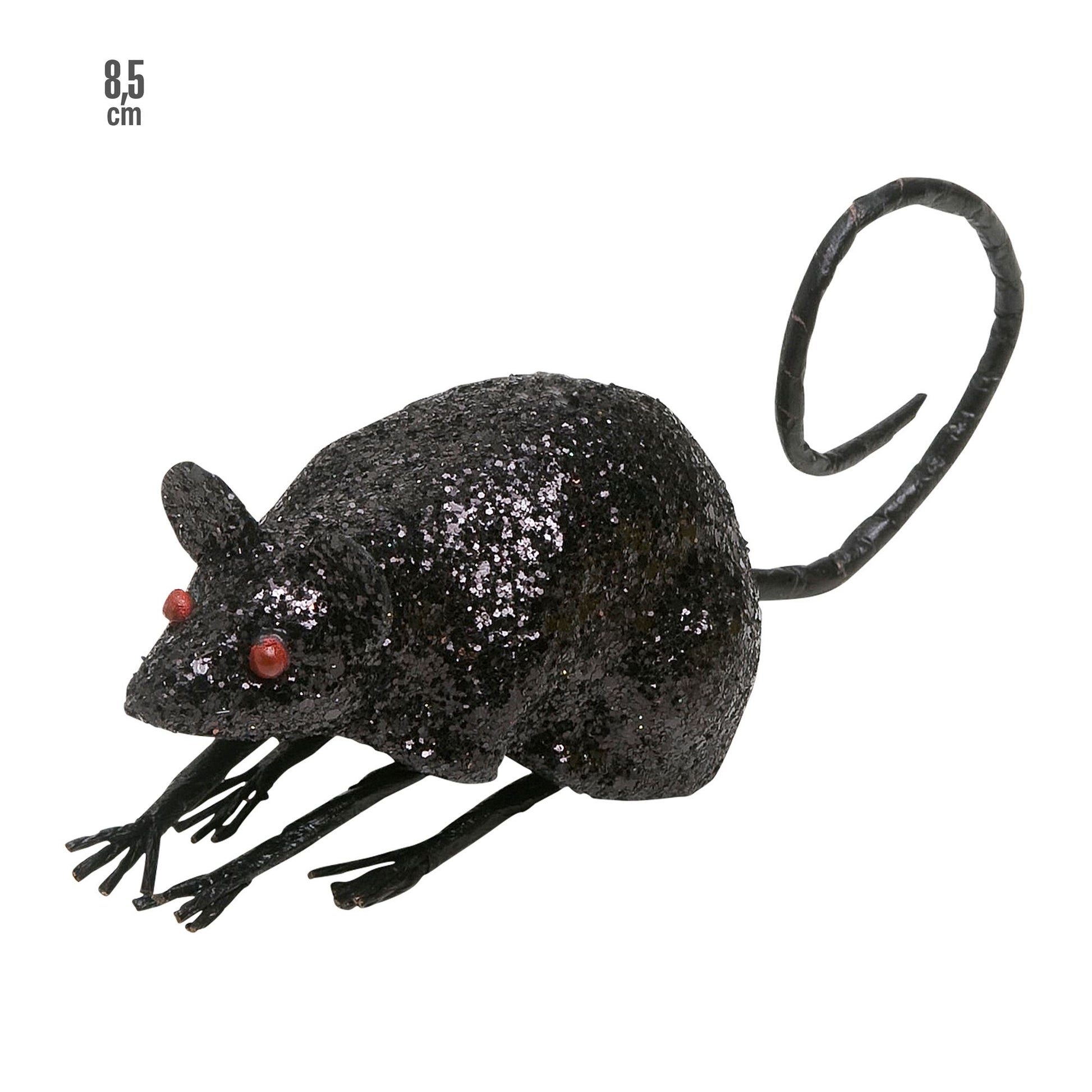 "SCHWARZE MAUS" 8,5 cm – Vorderansicht