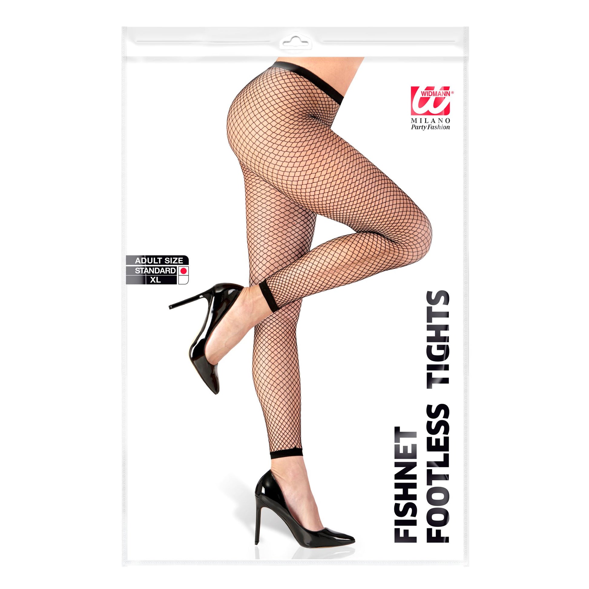 "SCHWARZE NETZ LEGGINGS" – Detailansicht