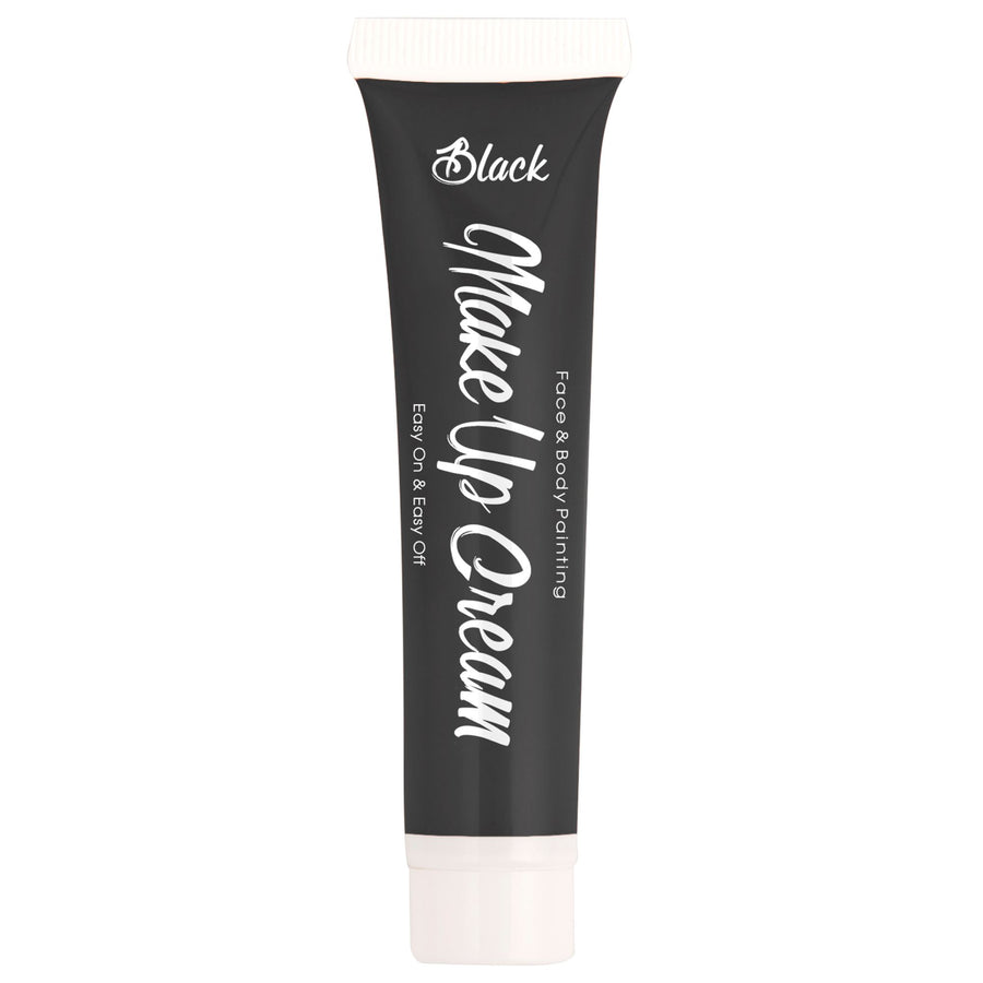 "SCHWARZE SCHMINKE IN TUBE" - 28 ml – Detailansicht