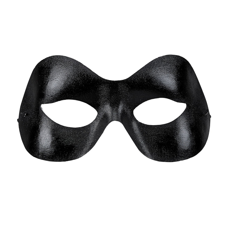 " SCHWARZE UNISEX S&M AUGENMASKE FIDELIO" – Vorderansicht