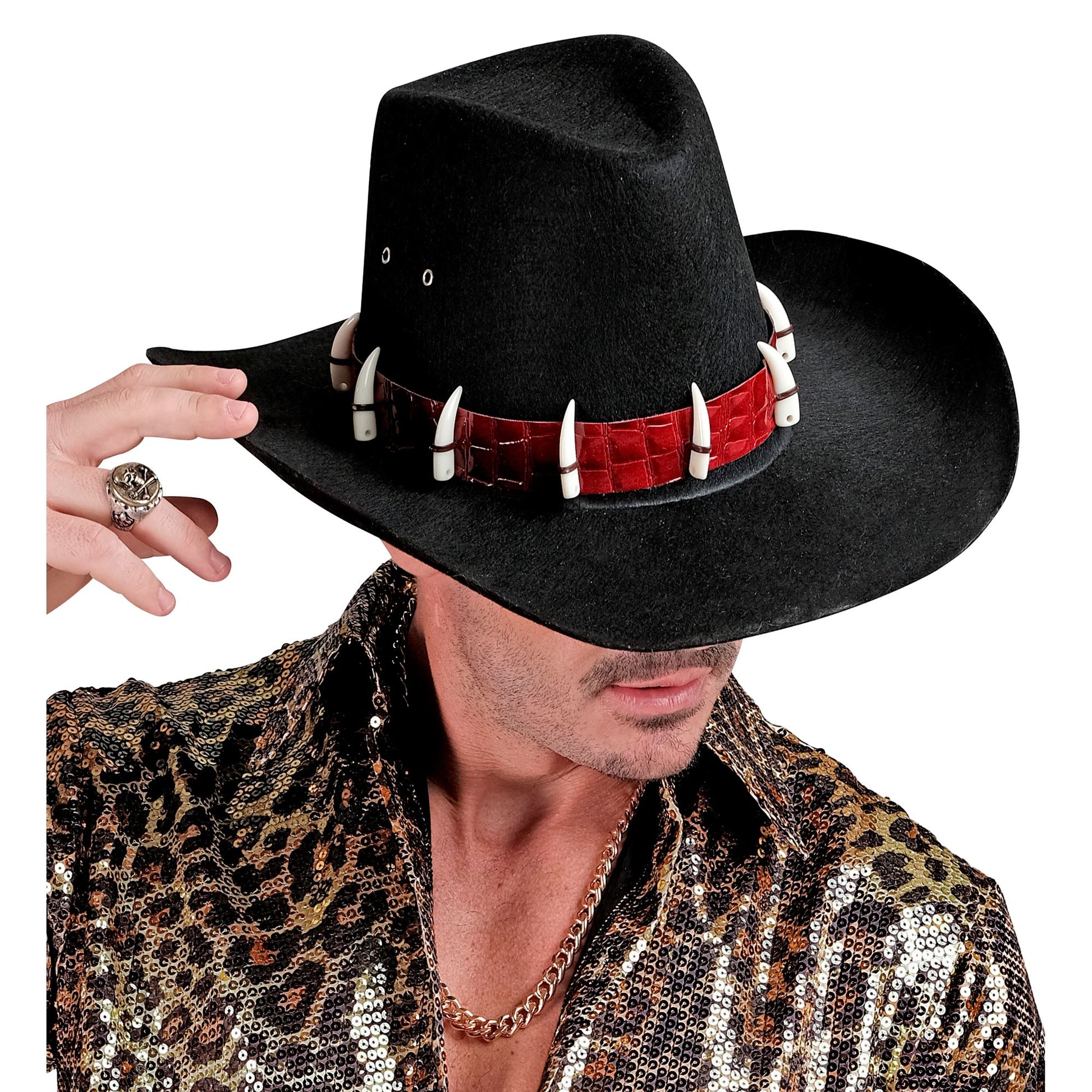 "SCHWARZER DANDY HUT" aus Filz – Ansicht 5