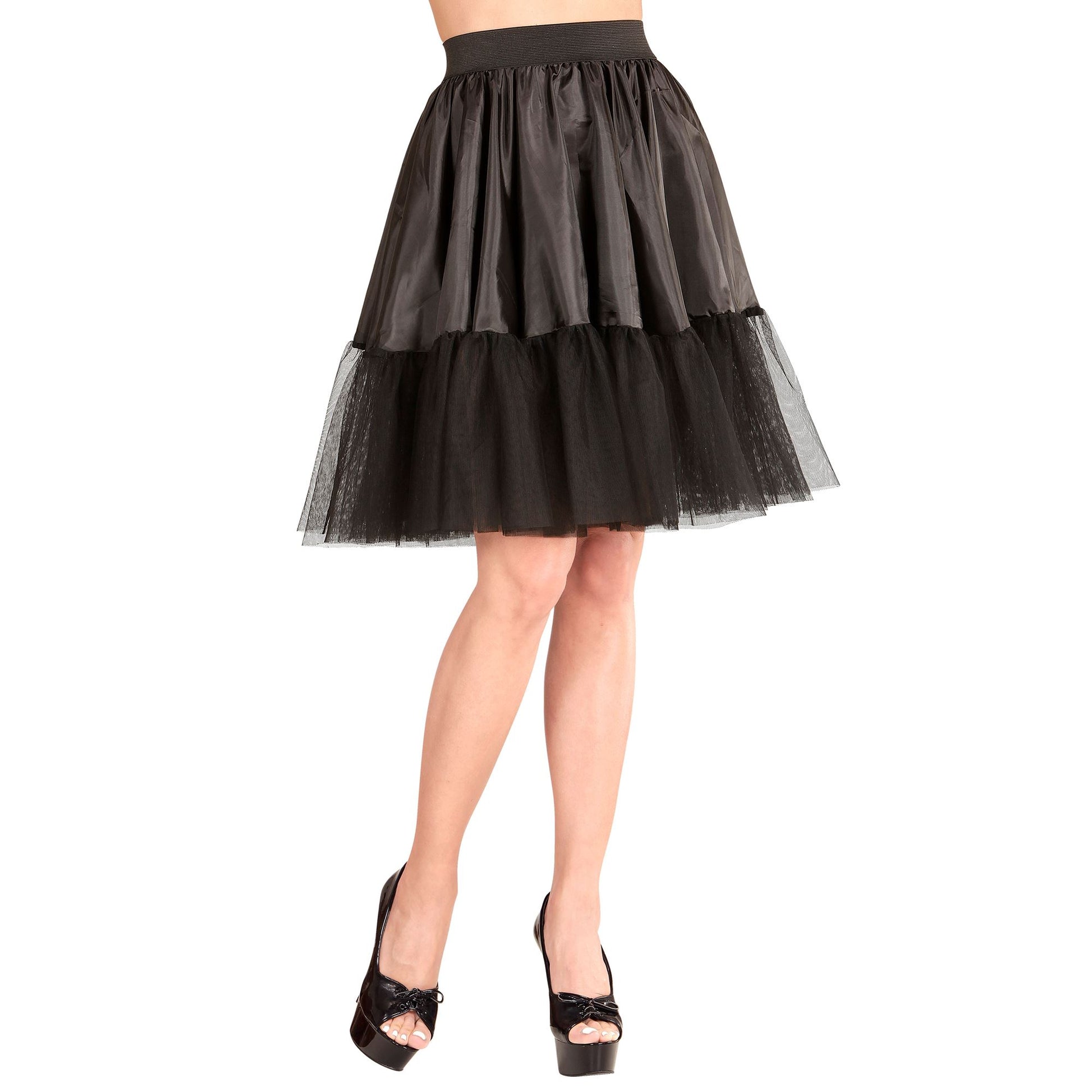 "SCHWARZER PETTICOAT" – Vorderansicht