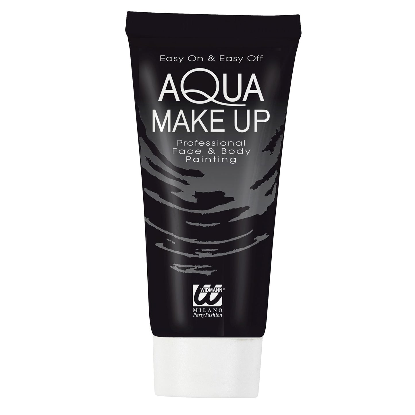 "SCHWARZES AQUA MAKE UP IN TUBE" - 30 ml – Detailansicht