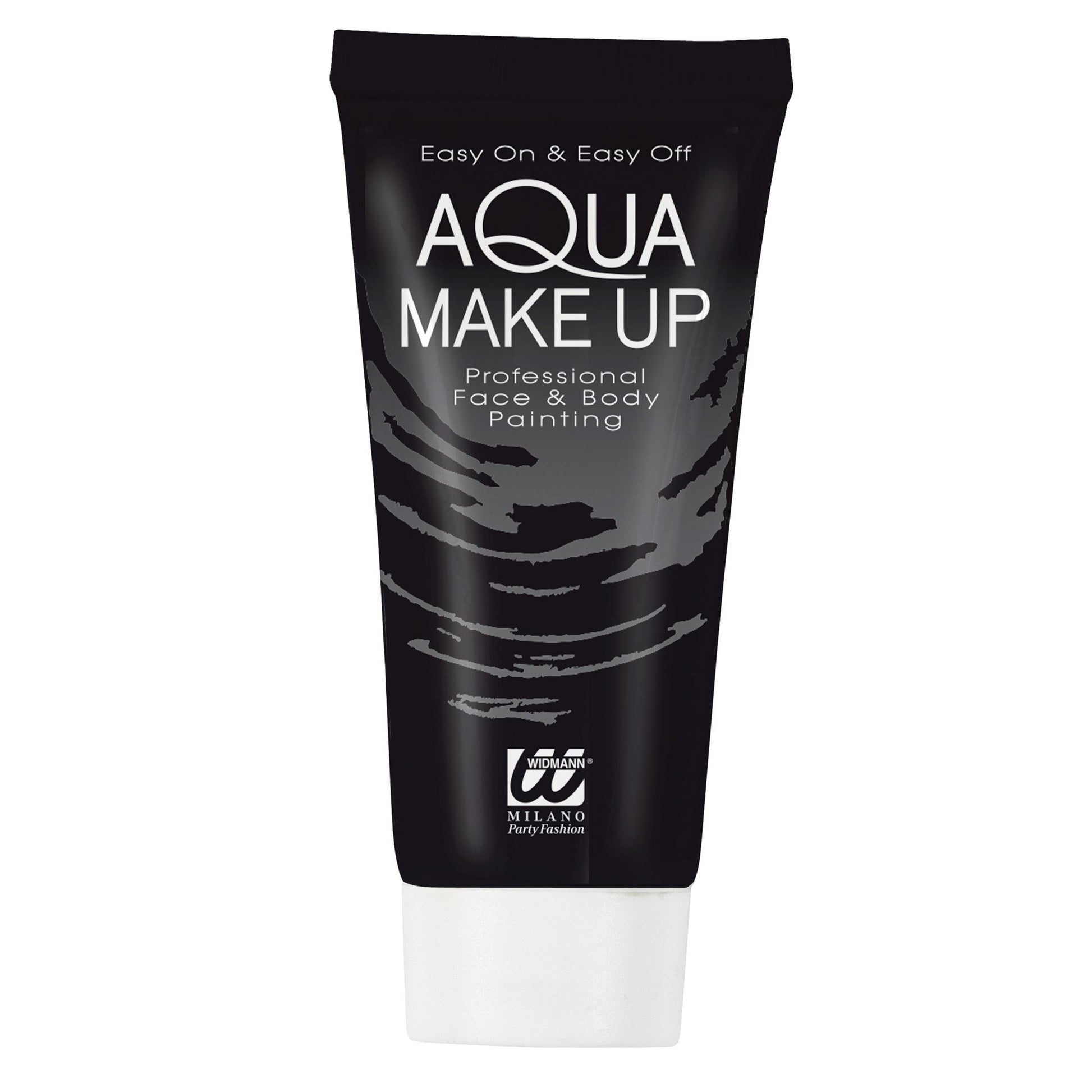 "SCHWARZES AQUA MAKE UP IN TUBE" - 30 ml – Detailansicht