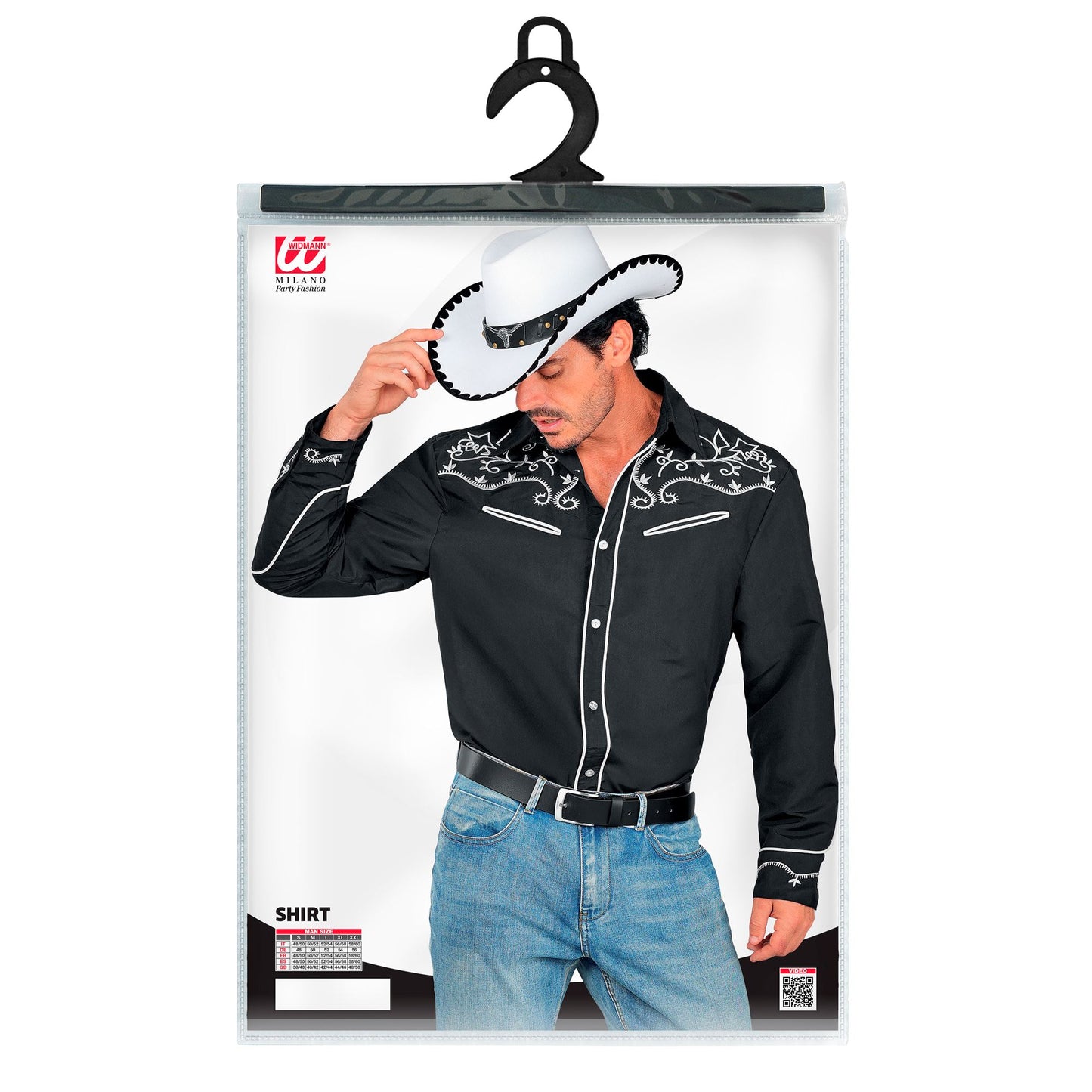 "SCHWARZES COWBOY HEMD" – Ansicht 5