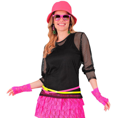 "SCHWARZES NETZSHIRT" – Ansicht 3