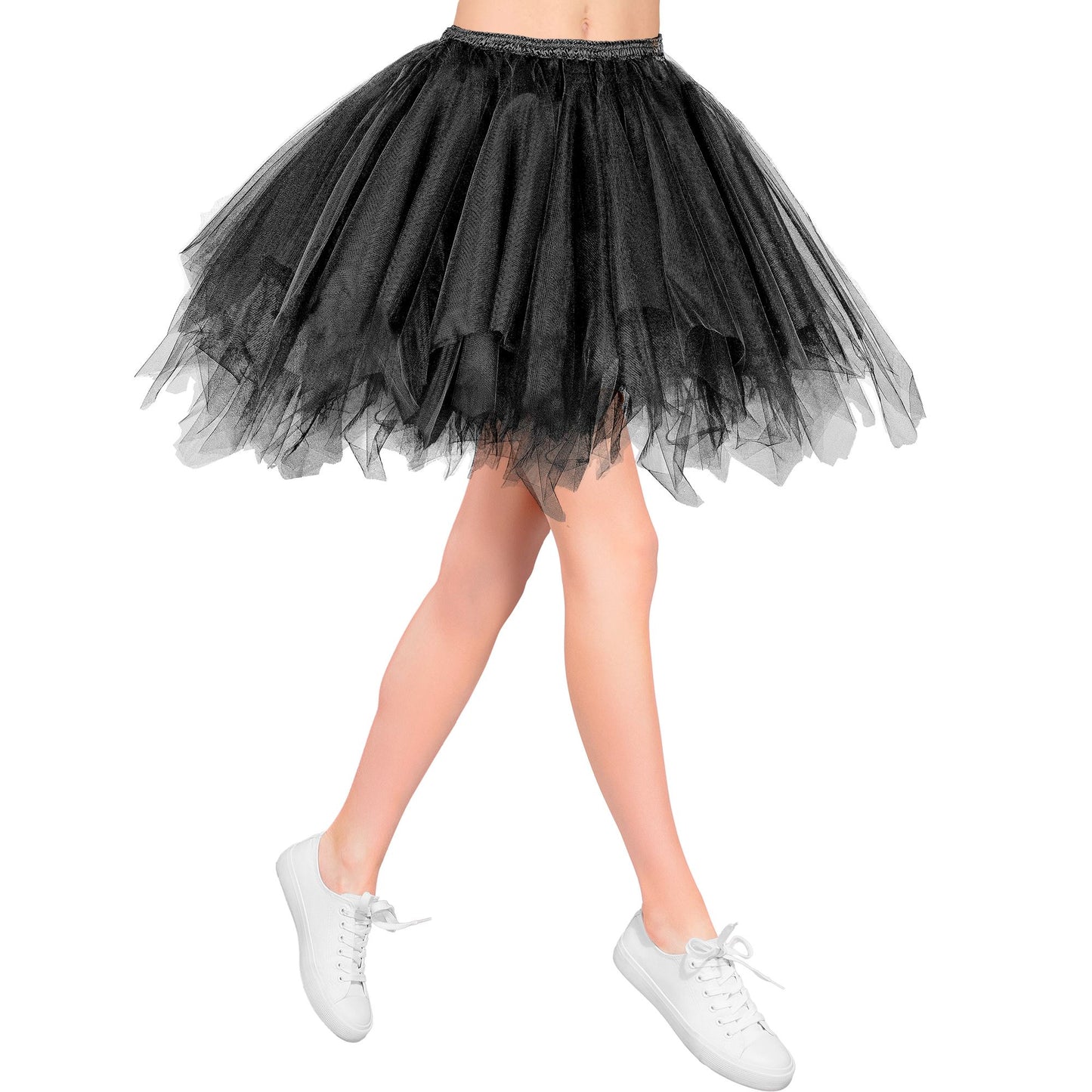 "SCHWARZES TUTU" mit Innentasche für LED-Lichter – Ansicht 3