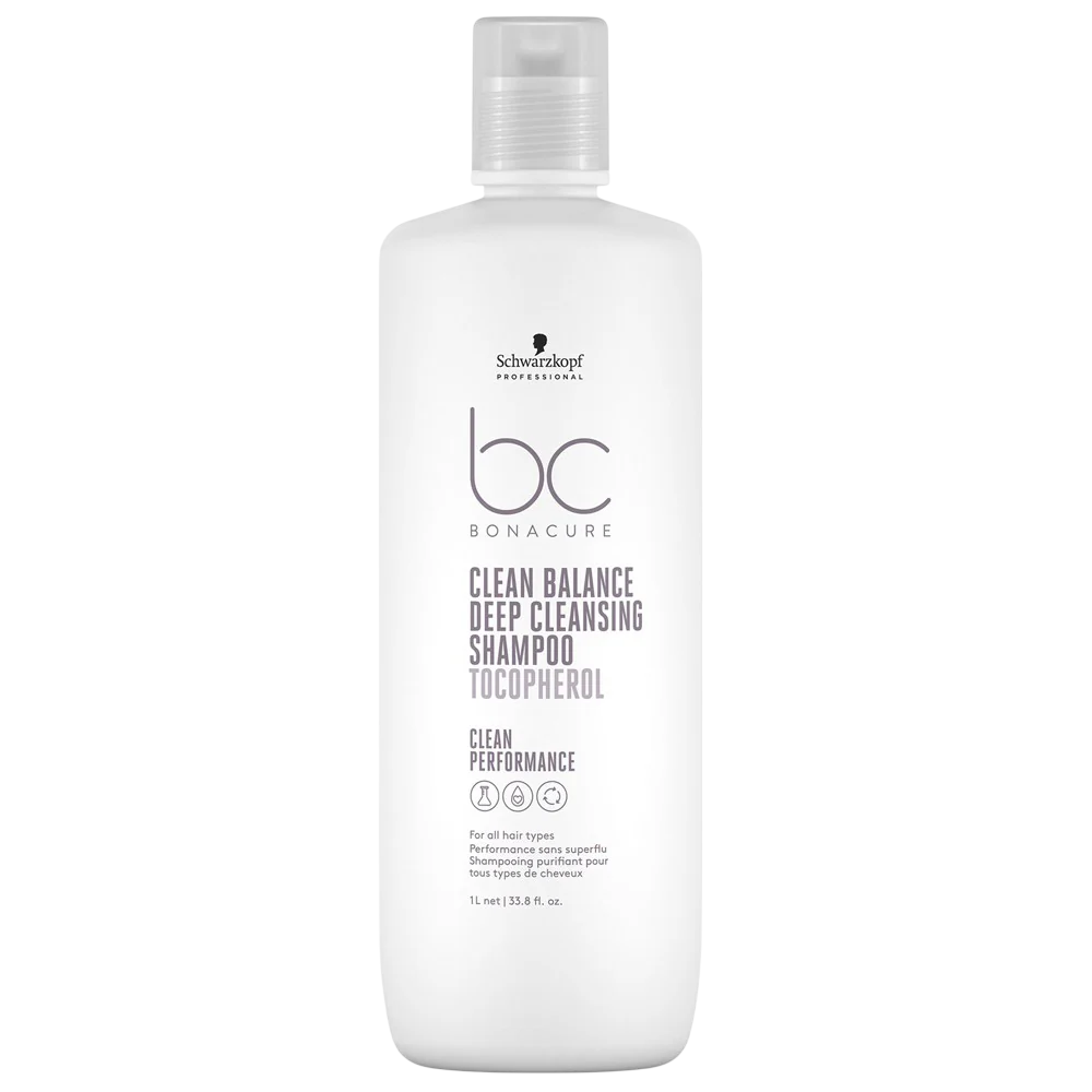 Schwarzkopf Professional, Bonacure Clean Balance, Haarshampoo, Tiefenreinigung, 1000 ml