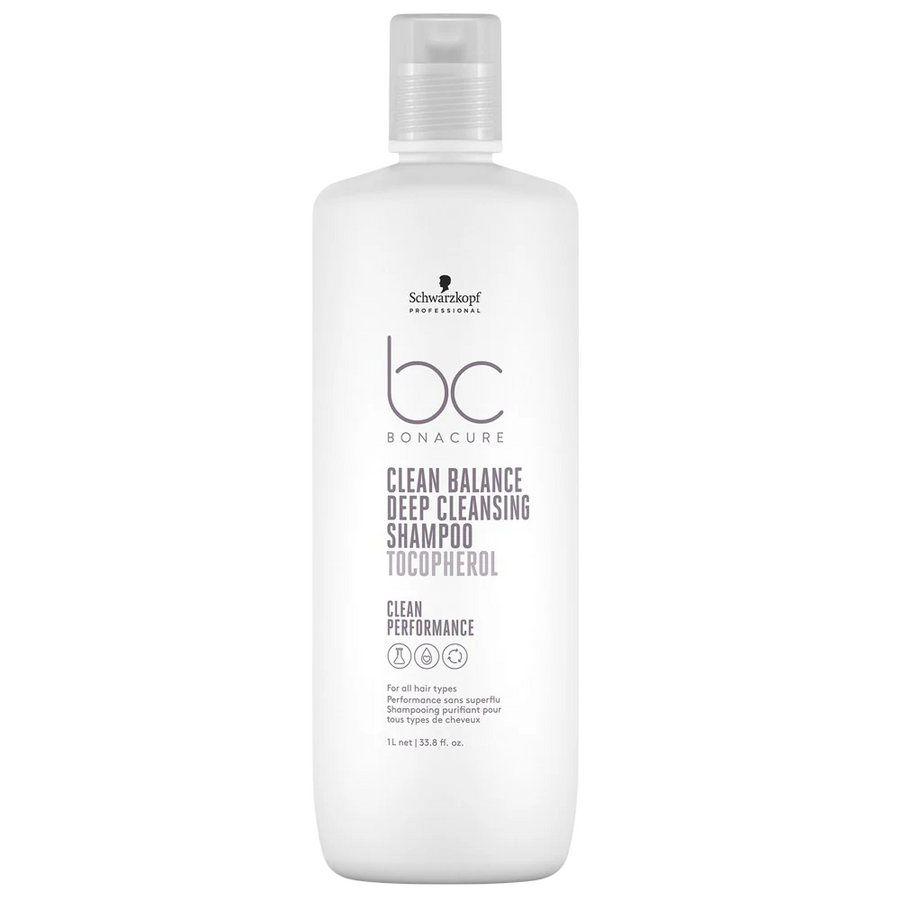 Schwarzkopf Professional, Bonacure Clean Balance, Haarshampoo, Tiefenreinigung, 1000 ml