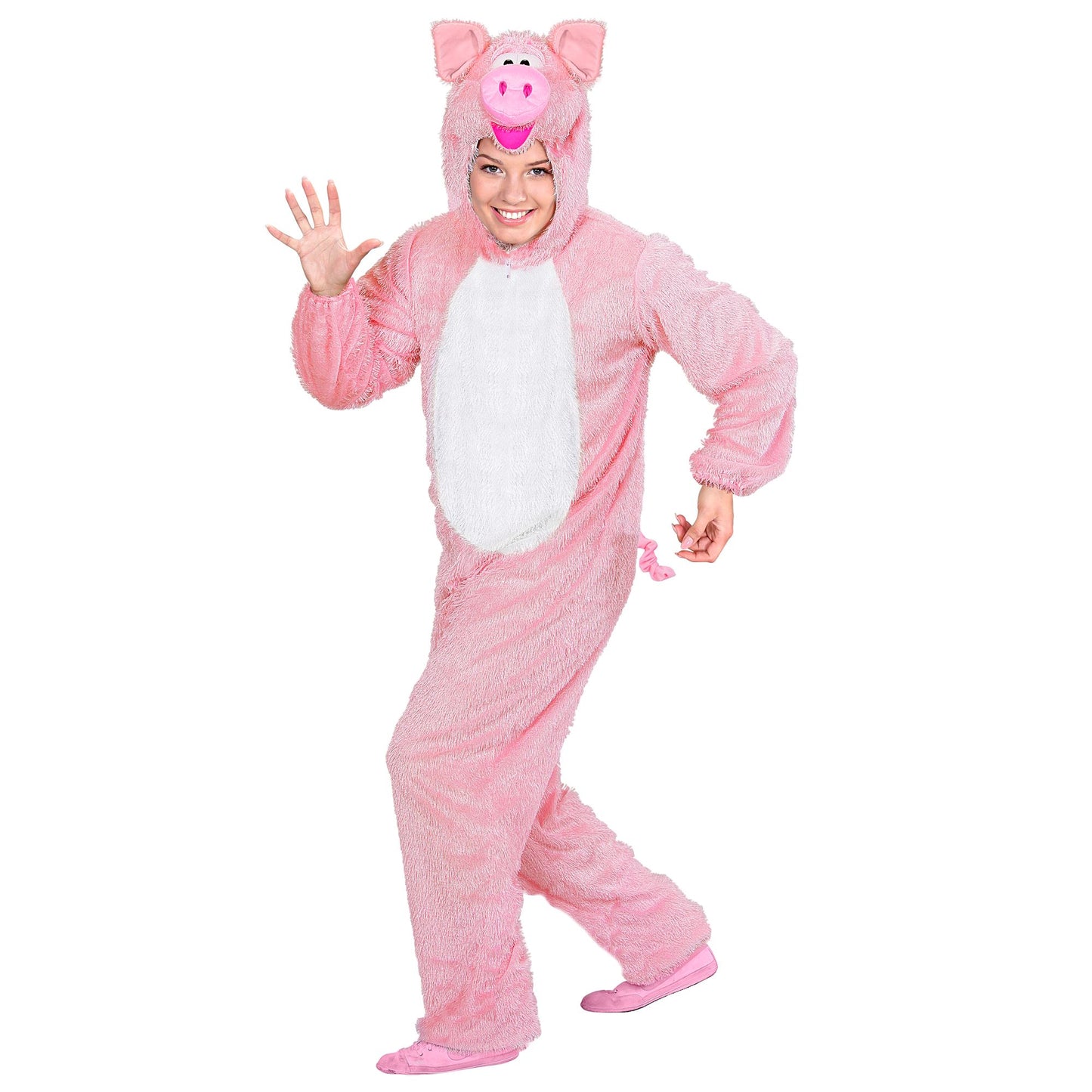 "SCHWEIN FUNNY" (Overall mit Kapuze) – Ansicht 3