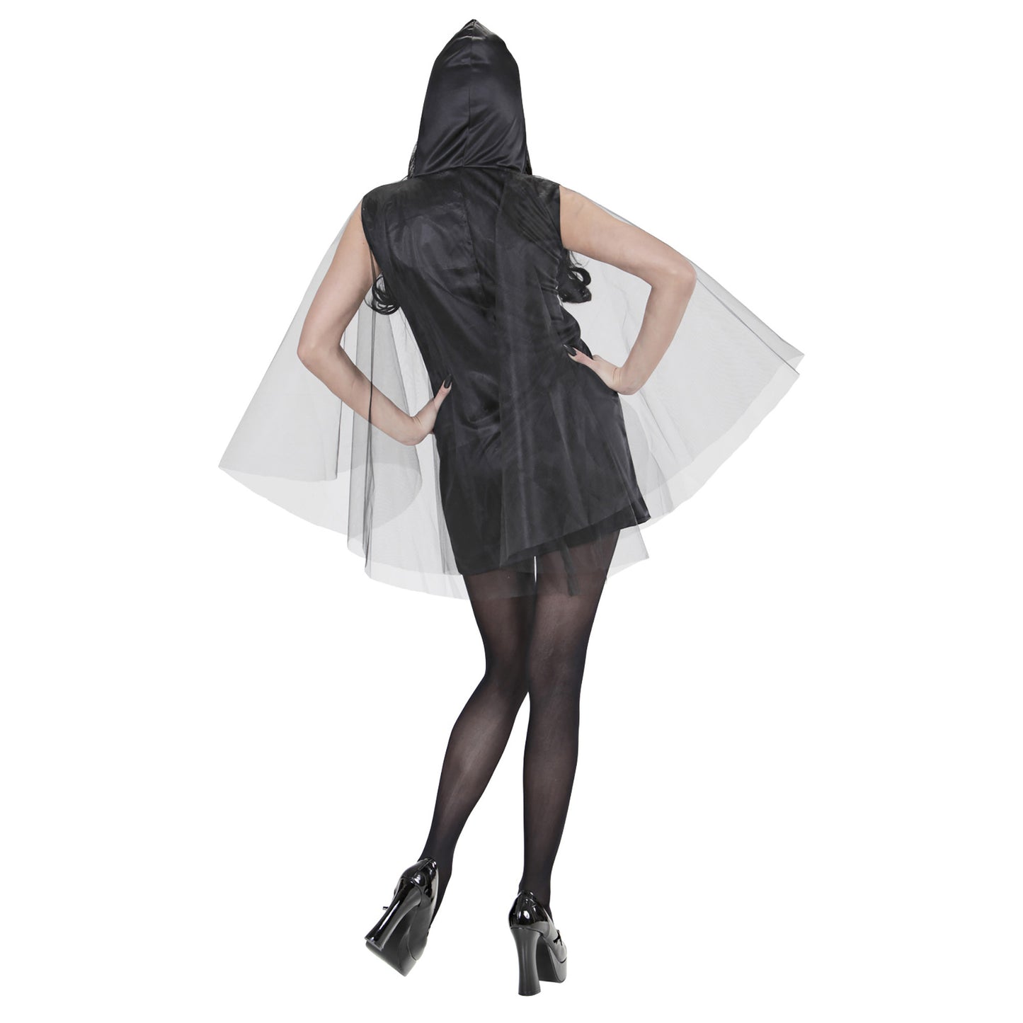 "SCREAMING GHOST LADY" (Kleid, Poncho) – Ansicht 3