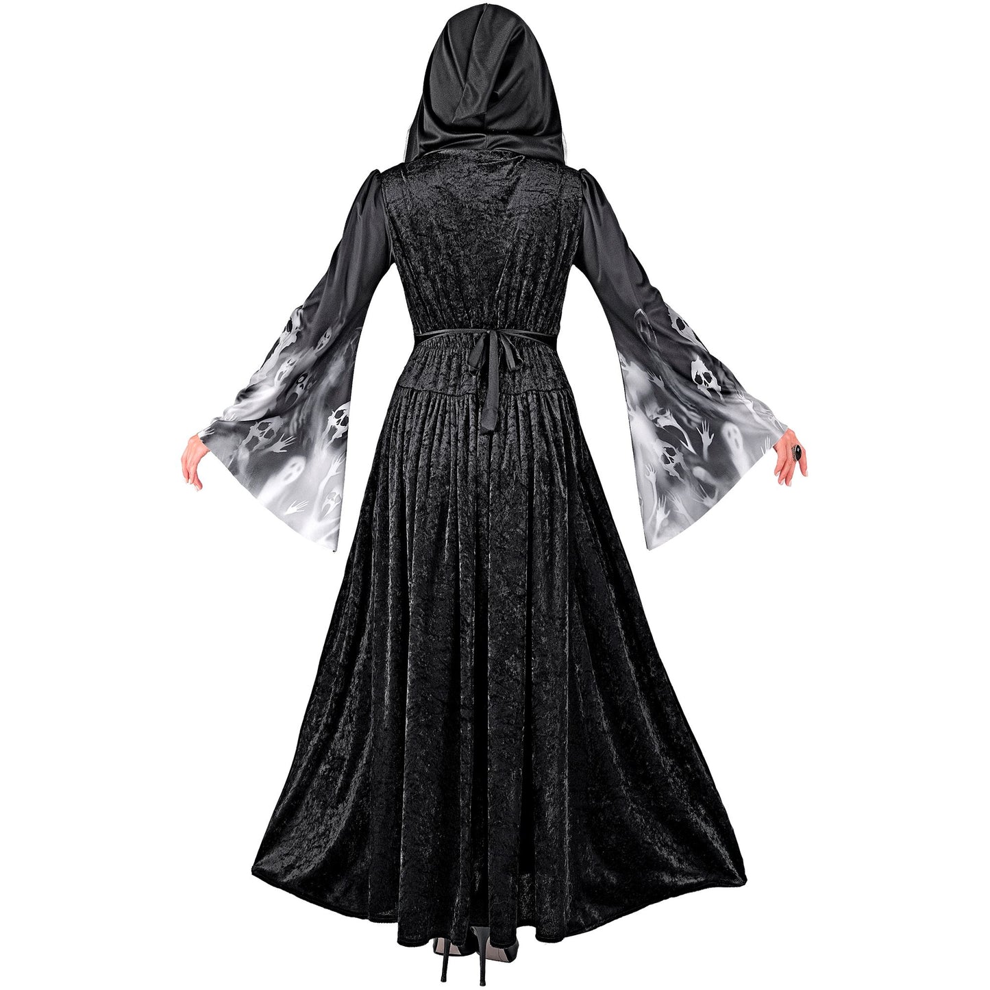 "SCREAMING SOULS" (Kleid mit Kapuze) – Ansicht 3