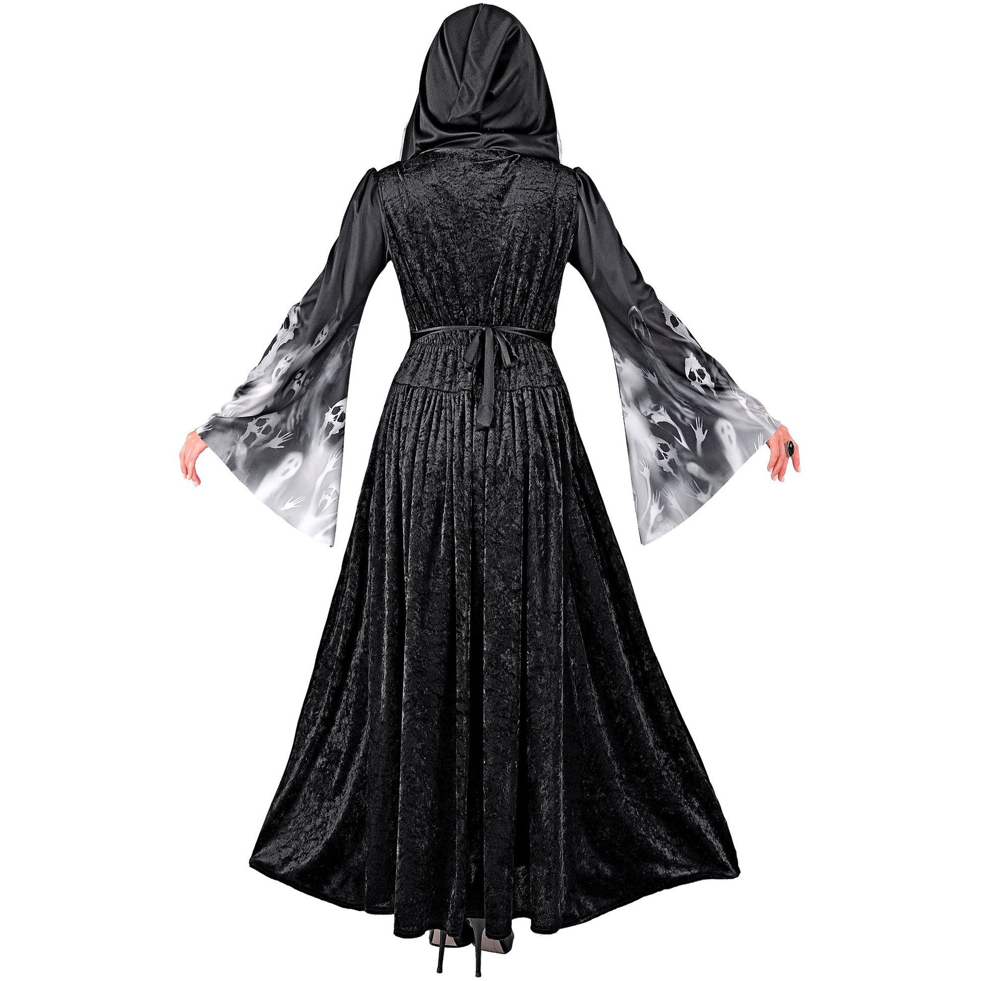 "SCREAMING SOULS" (Kleid mit Kapuze) – Ansicht 3