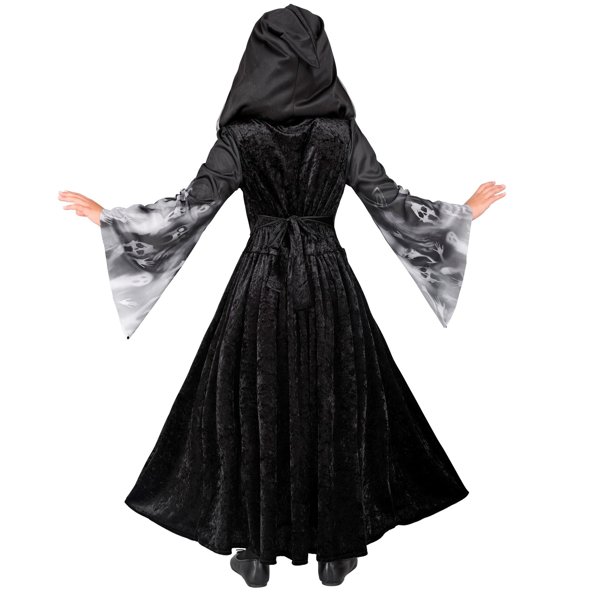 "SCREAMING SOULS" (Kleid mit Kapuze) – Ansicht 3