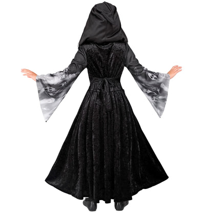 "SCREAMING SOULS" (Kleid mit Kapuze) – Ansicht 3