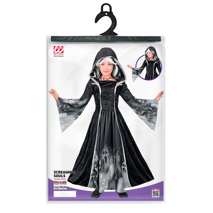 "SCREAMING SOULS" (Kleid mit Kapuze) – Ansicht 4