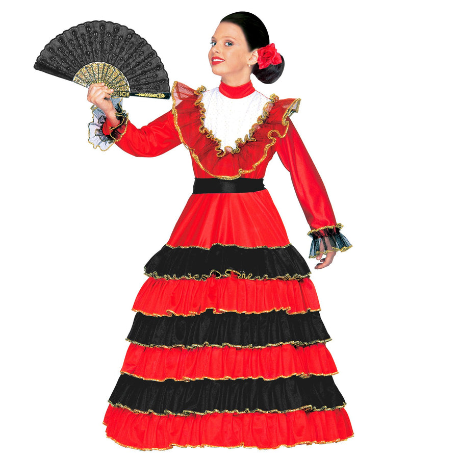 "SEÑORITA" (Kleid mit Petticoat, Gürtel) – Vorderansicht