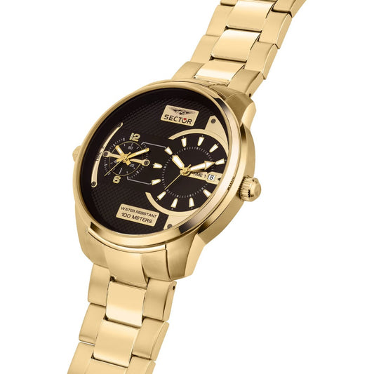 SECTOR R3253102026 Dual Time - Armbanduhr 48 mm Silber ansicht-2
