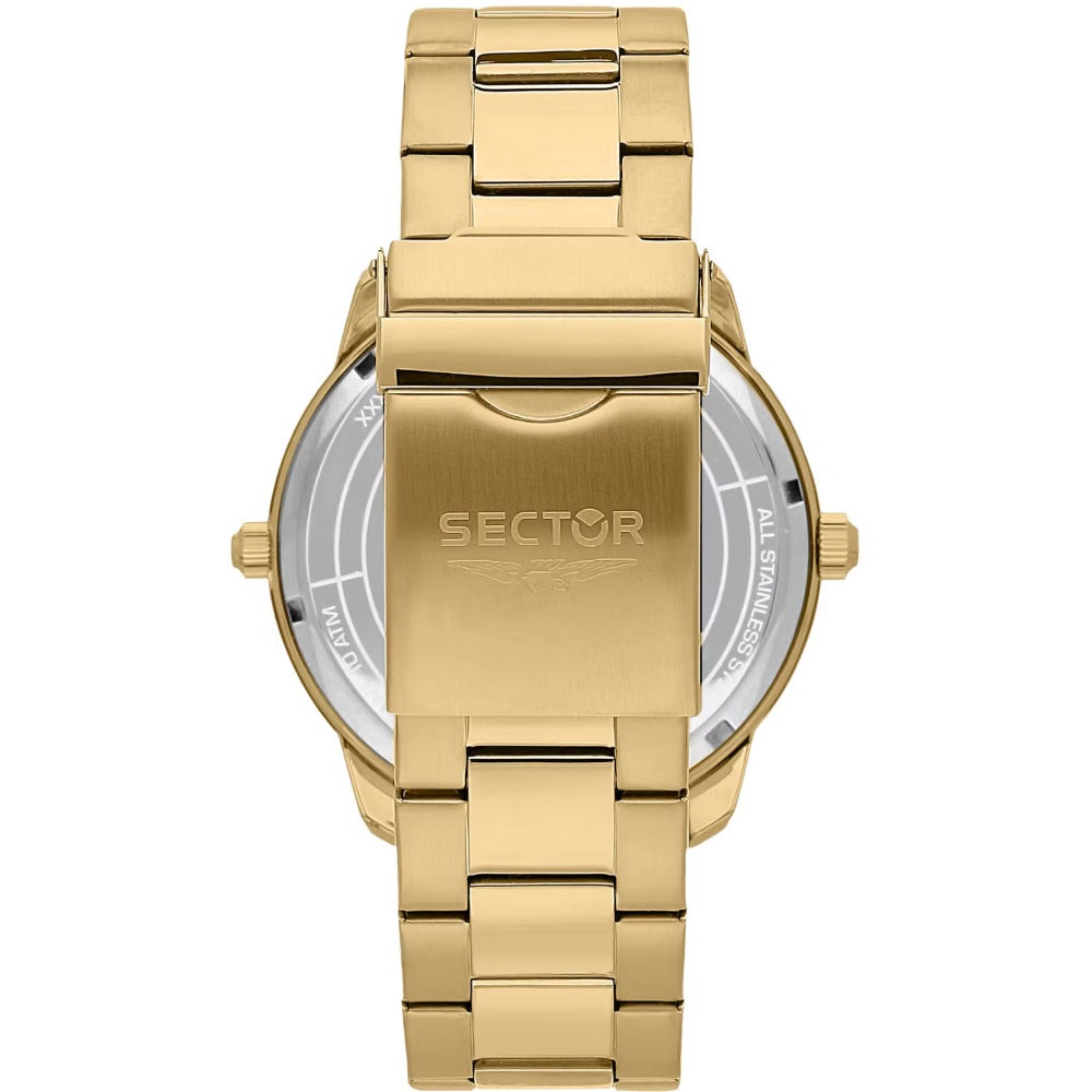 SECTOR R3253102026 Dual Time - Armbanduhr 48 mm Silber ansicht-5