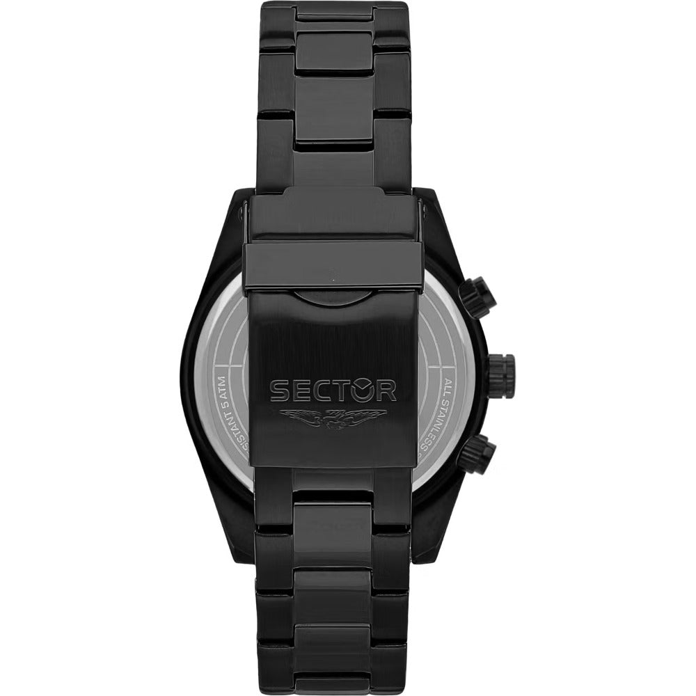 SECTOR R3273640026 Chronograph Armbanduhr 41 mm Silber ansicht-5