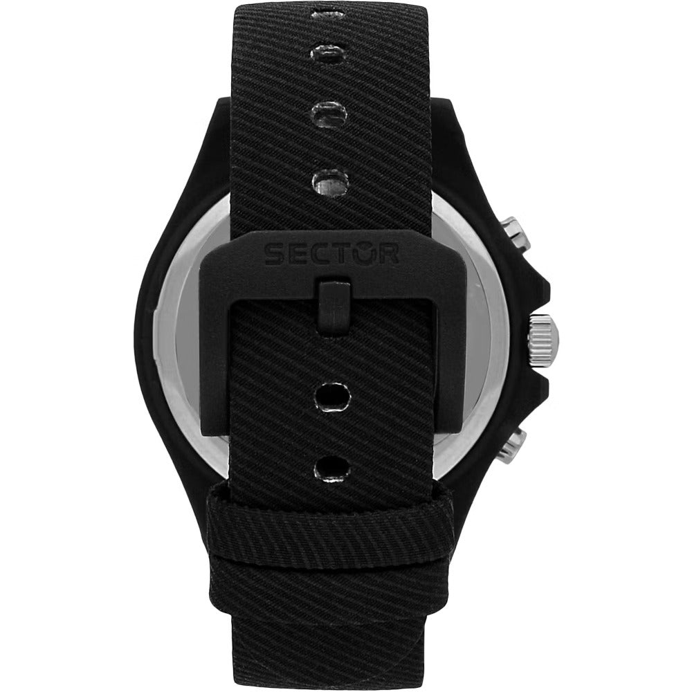 SECTOR SAVE THE OCEAN R3271739002 Chronograph Armbanduhr 44 mm Schwarz ansicht-5