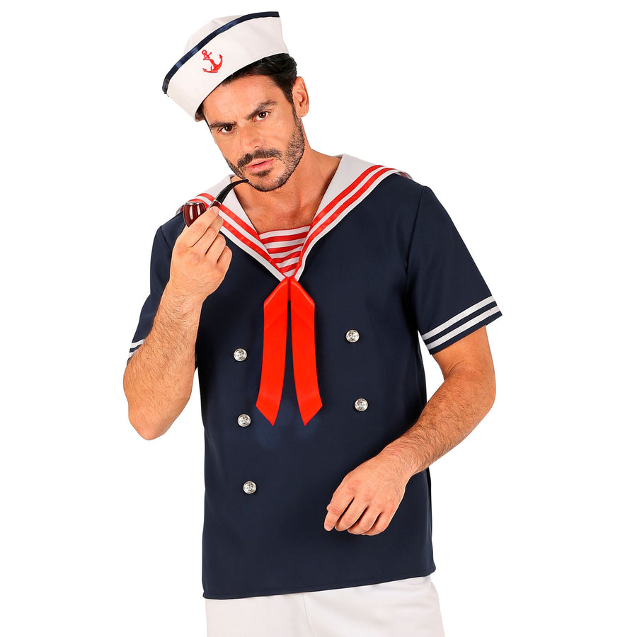"SEEMANN" (T-Shirt, Mütze) – Detailansicht