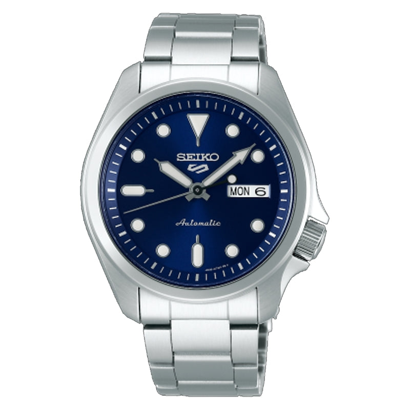 SEIKO 5 Mod. SPORTS DAY & DATE AUTOMATIC - BLUE SRPE53K1 DATE Armbanduhr Blau